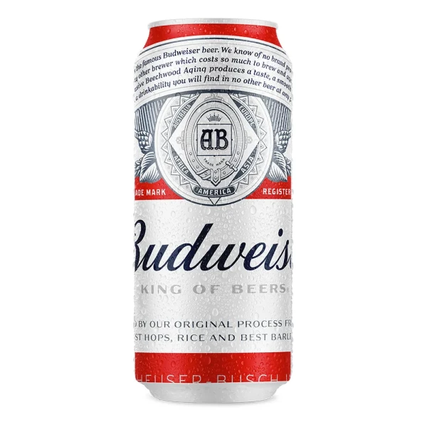 Cerveja Budweiser American Lager Lata
