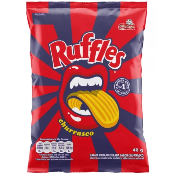 Batata Ruffles Churrasco