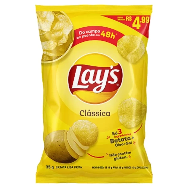 Batata Lays Clássica